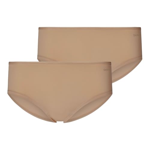 Skiny Damen Advantage Micro Panty 2er Pack Panties, Beige (Beige 2409), (Herstellergröße: 38) von Skiny
