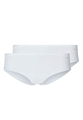 Skiny Damen Advantage Micro Panty 2er Pack Panties, Weiß (White 0500), (Herstellergröße: 36) von Skiny