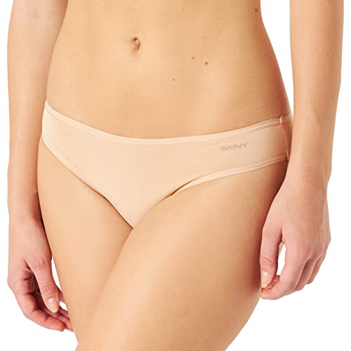 SKINY Damen Rio 2er Pack Advantage Micro Brazilian Slip, Beige, 40 von Skiny