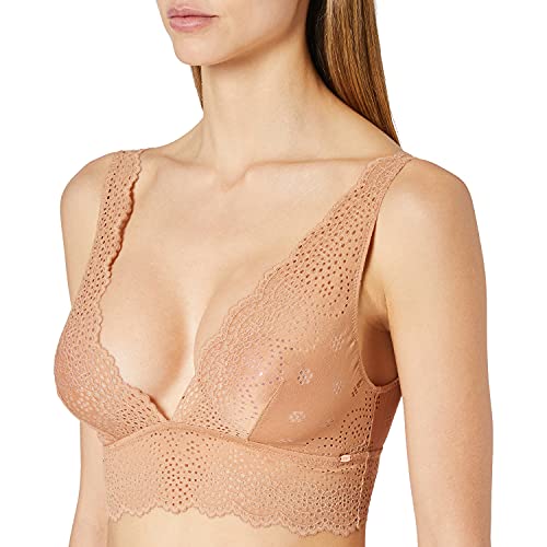 Skiny Damen Bamboe Lace BH mit voller Abdeckung, Bronze, 36 EU von Skiny