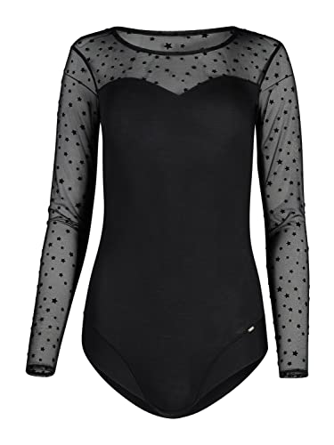 Skiny Damen Body Langarm Unterwäsche, Black, 38 Skiny Damen Body Langarm Unterwäsche, Black, 38 von Skiny