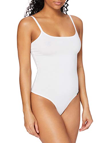 Skiny Damen Skiny Damen Stringbody Cotton Bodies Formender Body, WeiÃŸ, 36 EU von Skiny
