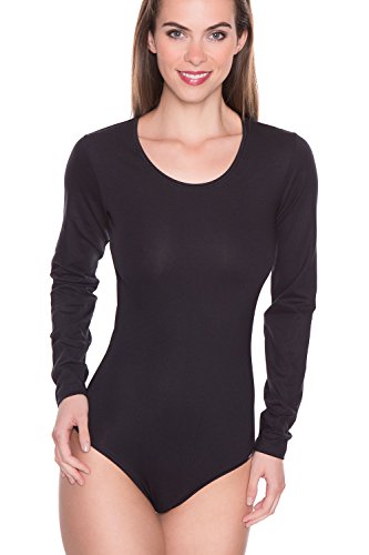 Skiny Damen Skiny Damen Langarm Cotton Bodies Formender Body, Schwarz, 38 EU von Skiny