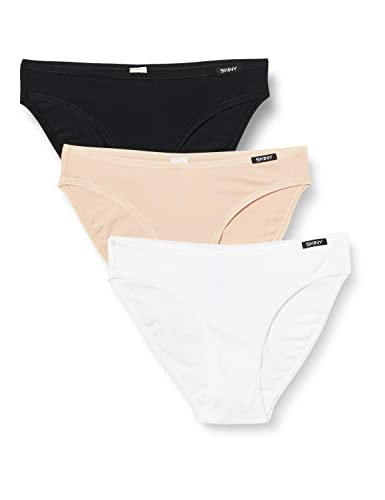 Skiny Damen Skiny Rio 3 Pack Cotton Advantage til kvinder Brazilian Slip, Trio Selection, 44 EU von Skiny