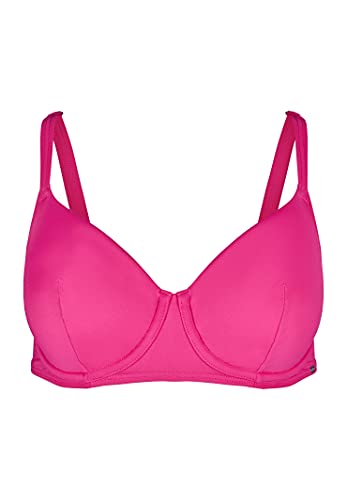 Skiny Damen Bügel BH Sea Lovers Bikini, Bright pink, 70D von Skiny