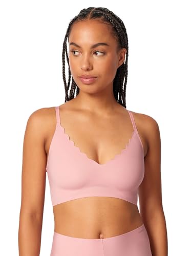 Skiny Damen Bustier Crop Top Every Day In Micro Essentials, Farbe:Rosa, Artikel:-S835 Bridal Rose, Wäschegröße:38 von Skiny
