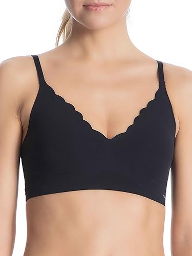 Skiny Damen Skiny kvinders bustier aftagelige puder mikro Essentials BH, Black (084272), 44 EU von Skiny