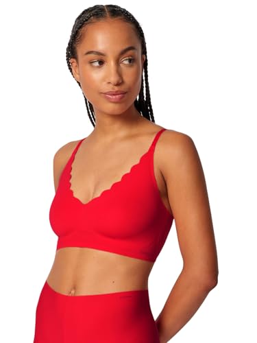 Skiny Damen Bustier mit herausnehmbare Pads Micro Essentials 084272 Gr. 40 in high Risk red von Skiny