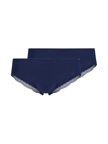 Skiny Damen Cheeky Panty 2er Pack Classicotton 081995 Gr. 42 in Fading Night von Skiny