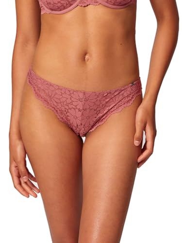 Skiny Damen Cheeky String Wonderfulace 081167 Gr. 36 in Withered Rose von Skiny