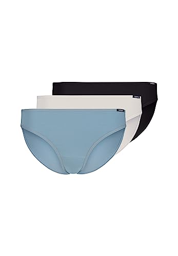 Skiny Damen Cotton Essentials Briefs, Aquamarine Selection, 36 EU von Skiny