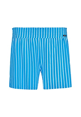 Skiny Damen Every Summer Beachwear 080683 Überwurf für Schwimmbekleidung, brightblue Stripes, 40 von Skiny