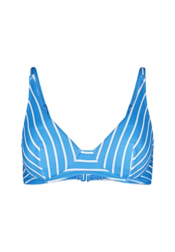 SKINY Damen My Lace 080665 Bikini, brightblue Stripes, 40 / 80A von Skiny