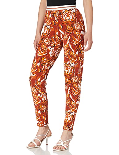 Skiny Damen Hose lang Sundown Desert Sleep Pyjamaunterteil, Burnt Succulents, 36 von Skiny