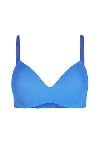 Skiny Damen Micro Essentials 085321 T-Shirt-BH, Sonic Blue, 70C von Skiny