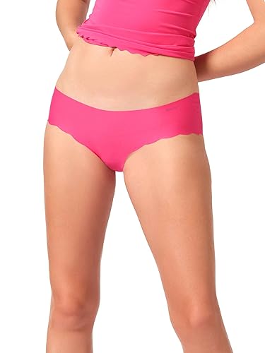SKINY Damen Micro Essentials 085719 Hipster Panties, Bright Pink, 36 von Skiny