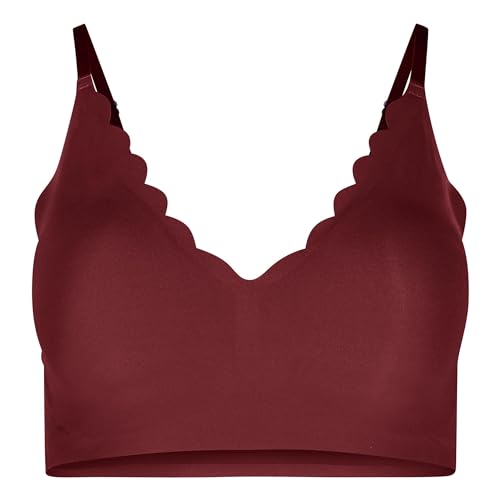 Skiny Damen Micro Essentials Bustier, Garnet (084272), 36 von Skiny