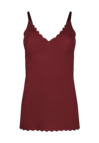 Skiny Damen Micro Essentials Camisole, Garnet, 36 EU von Skiny