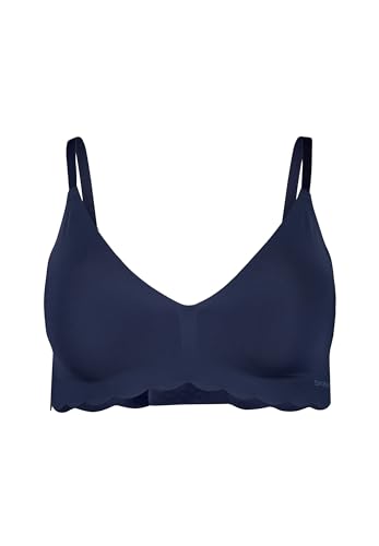 Skiny Damen Micro Essentials Gepolsterter BH, Cheeky Navy, 36 von Skiny