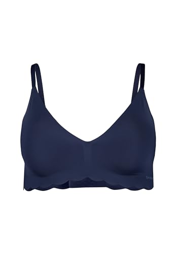 Skiny Damen Micro Essentials Gepolsterter BH, Cheeky Navy, 40 von Skiny