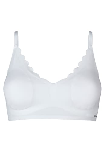 Skiny Damen Micro Lovers herausnehmbare Pads Bustier, Weiß (White 0500), 36 von Skiny