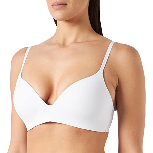 Skiny Damen Micro Lovers Schalen Ohne Bügel B gelloser BH, Weiß, 75A EU von Skiny