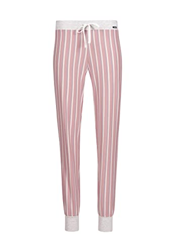 Skiny Damen Night In Mix & Match Pyjamaunterteil, Woodrose Stripes, 44 von Skiny