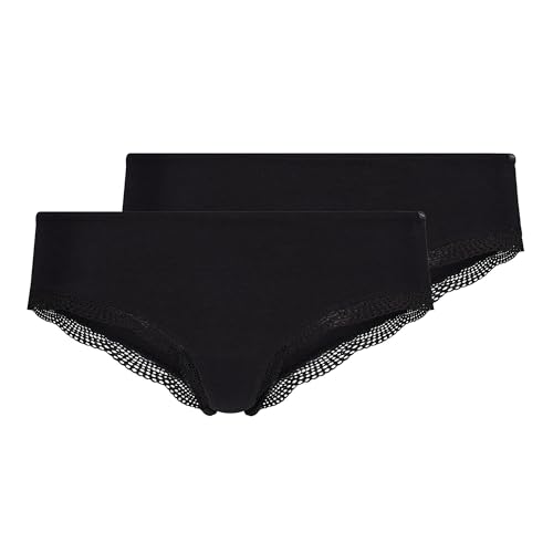 Skiny Damen Pant DP Unterwäsche, Schwarz, XL Skiny Damen Pant DP Unterwäsche, Schwarz, XL von Skiny