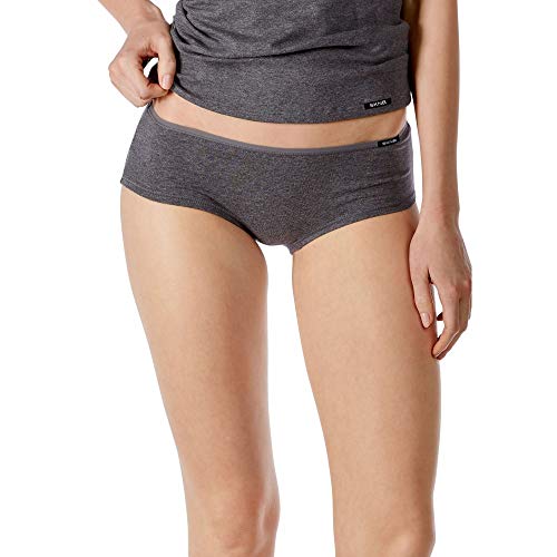 Skiny Damen Advantage Cotton Panty Dp Panties, Anthra Melange, 40 EU von Skiny