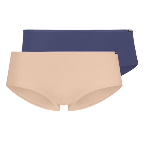 Skiny Damen Panty 2er Pack Cotton Advantage 082654 Gr. 42 in skippercameo Selection von Skiny
