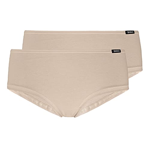 Skiny Damen Panty Panties Every Day In Cotton Advantage 082654 2er Pack, Farbe:Beige, Menge:2er Pack (1x 2er), Wäschegröße:M, Artikel:-9622 Skin von Skiny
