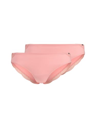 Skiny Damen Rio Slip 2er Pack Classicotton 081994 Gr. 36 in Bridal Rose von Skiny