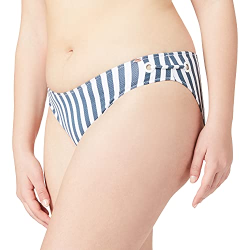 Skiny Damen Rio Slip Surf Girl Bikini-Unterteile, Midnight Stripes, 36 von Skiny