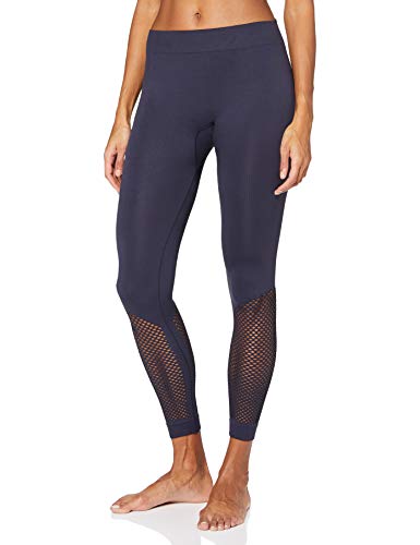 Skiny Damen SK8Y6 Laufhose lang Sport Leggings, Blau (Dark Saphire 7390), 36 von Skiny