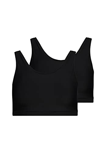 Skiny Damen Skiny Damen 2er Pack One Size Bustier, Schwarz, Einheitsgröße EU von Skiny