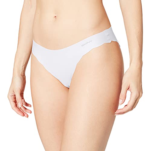 Skiny Damen Skiny Rio Micro Essentials voor dames Brazilian Slip, Weiß, 42 EU von Skiny