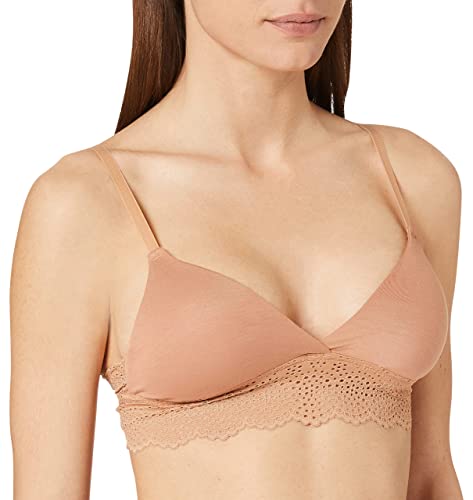 Skiny Damen Soft herausnehmbare Pads BH mit voller Abdeckung, Bronze, 36/A-B von Skiny