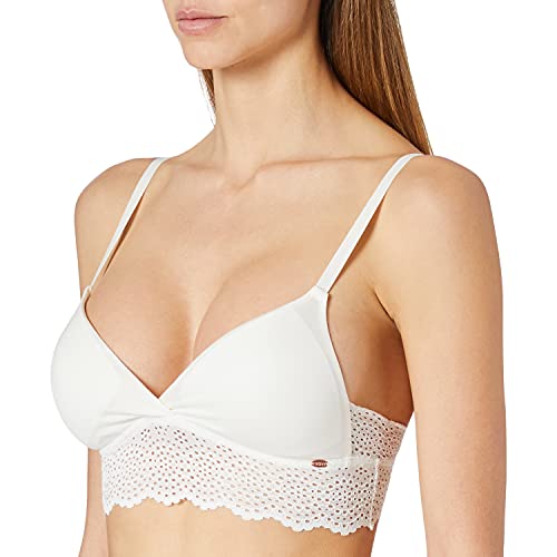 Skiny Damen Soft herausnehmbare Pads BH mit voller Abdeckung, Ivory, 36/C-D von Skiny