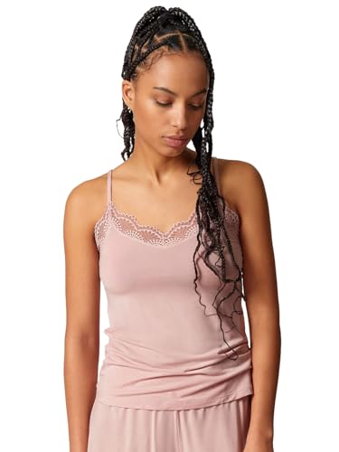 Skiny Damen Spaghettishirt Night In Mix & Match 082612 Gr. 38 in Rose Smoke von Skiny