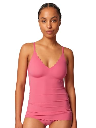 Skiny Damen Spaghettishirt mit herausnehmbare Pads Micro Essentials 084261 Gr. XL in Rapture Rose Skiny Damen Spaghettishirt mit herausnehmbare Pads Micro Essentials 084261 Gr. XL in Rapture Rose von Skiny