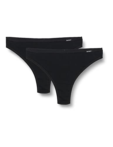 Skiny Skinny Advantage Cotton 082652 Women's Thong Pack of 2 von Skiny