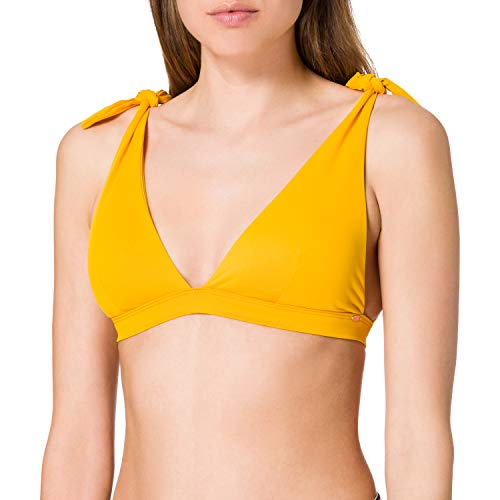 Skiny Damen Triangel herausnehmbare Pads Summer Breeze Bikini, Gold, 36 von Skiny