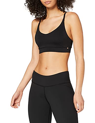 Skiny Damen Yoga & Relax Performance ärmellos Formender Body, Schwarz (Black 7665), 40 von Skiny