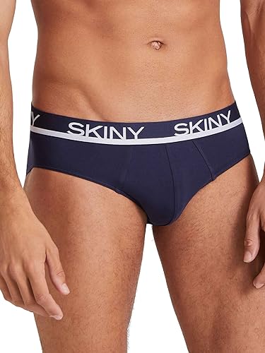 Herren Brasil Slip 3er Pack Multipack Selection Blau L +8,00EUR von Skiny