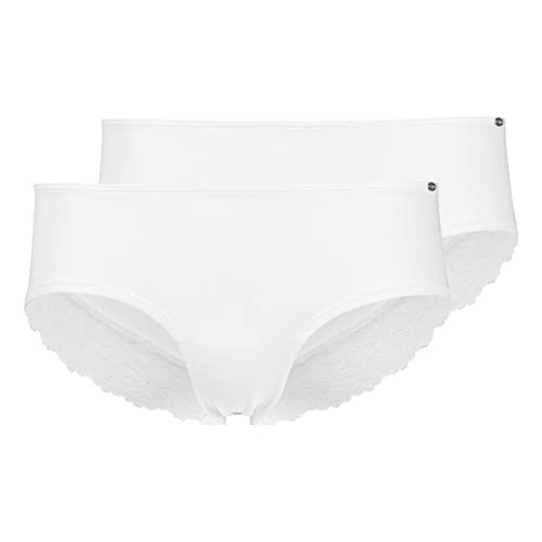 Damen Panty 2er Pack weiﾟ 42 von Skiny