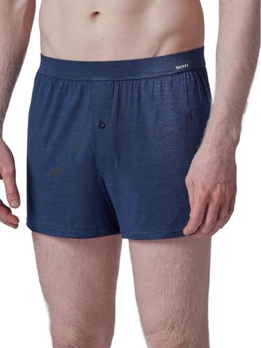 Skiny Herren Boxer Shorts Cooling Deluxe 080413 Gr. S in crownblue Stripes von Skiny