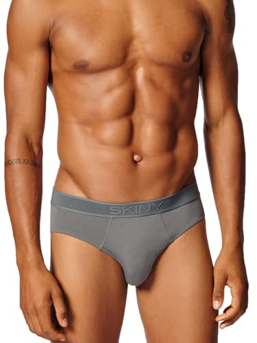 Skiny Herren Brasil Slip Calmodal 081397 Gr. XXL in Grey von Skiny