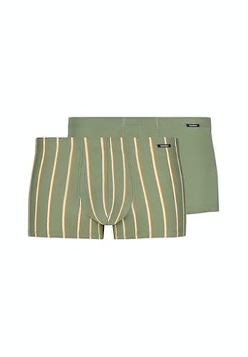 SKINY Herren Cotton Advantage 086975 Boxershorts, Greenbay Stripes Selection, XXL (2er Pack) von Skiny