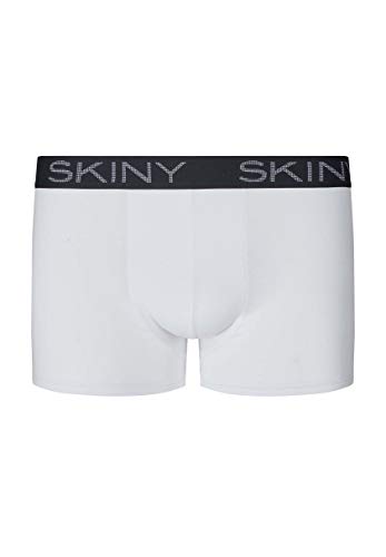 Skiny Herren Multipack Selection Pant 2er Pack Hipster, Weiß (White 0500), Small (Herstellergröße: S) von Skiny