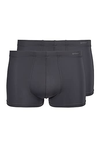 Skiny Herren Skiny Heren broek 2 stuks Micro One Size Retroshorts, Anthracite, Einheitsgröße Große Größen EU von Skiny